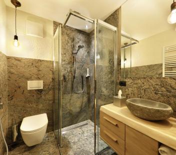 Bagno con doccia - Mini suite Mea