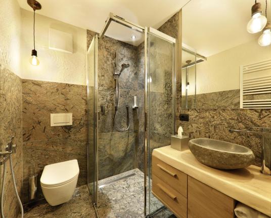 Bagno con doccia - Mini suite Mea