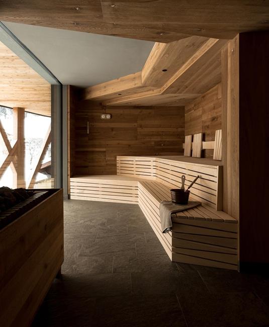 The panorama sauna