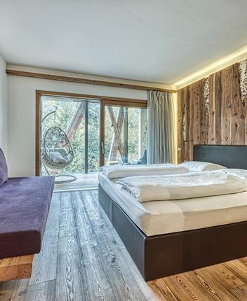 Alex Natural Wood Room with conservatory