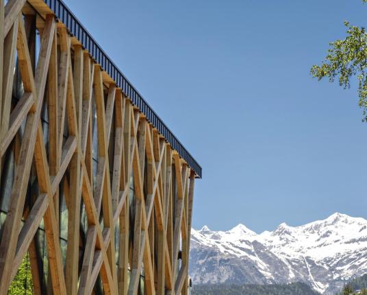 Die Fassade des Hotel Ratschingserhof