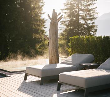 Rooftop terrace with pool